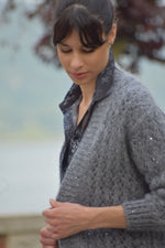 Cardigan in Mohair e Seta Eleventy