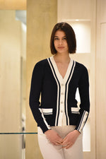 Cardigan  in Viscosa Stretch Alberta Ferretti